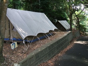 テントの画像