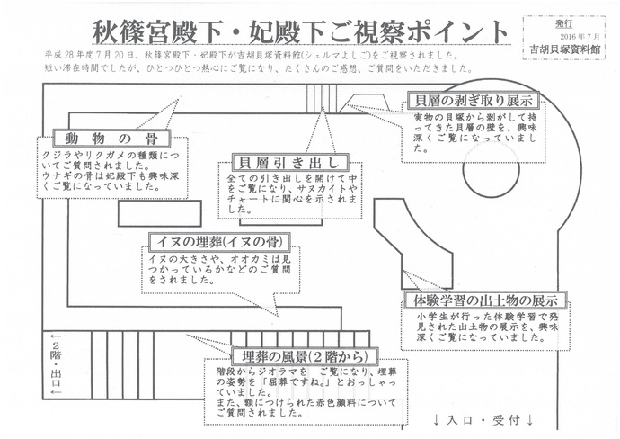 秋篠宮殿下・妃殿下ご視察MAP