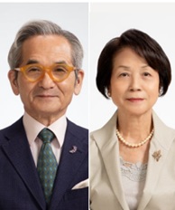 笠井寛・喜美子さんの顔写真