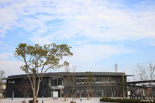 写真：新三河田原駅の外観