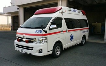 赤羽根分署救急車の写真