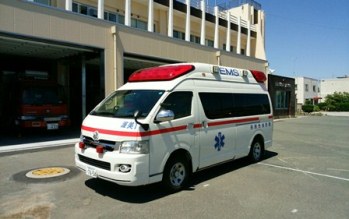 渥美分署救急1号車の写真
