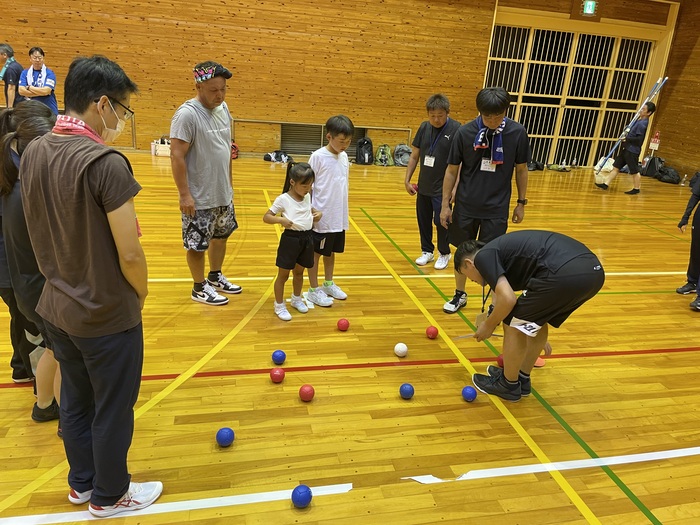 ボッチャ教室写真