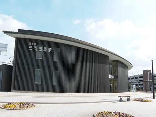 三河田原駅の風景動画（外部リンク・新しいウィンドウで開きます）