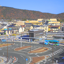 写真：三河田原駅の外観