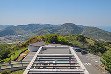 写真：蔵王山展望台からの眺め