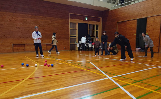 ボッチャ大会写真